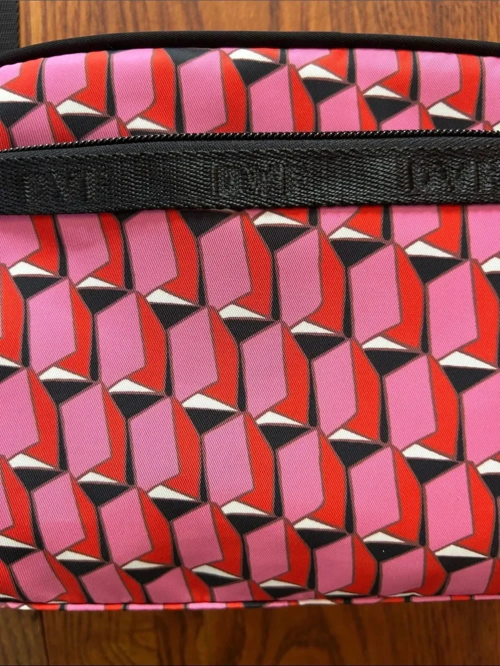 Diane Von Furstenberg Modern Geometric Adjustable Crossbody Bag